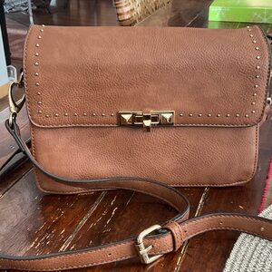 Brown Gussaci Crossbody Bag